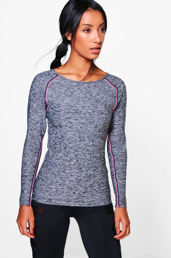 Amy Fit Long Sleeve Running Tee